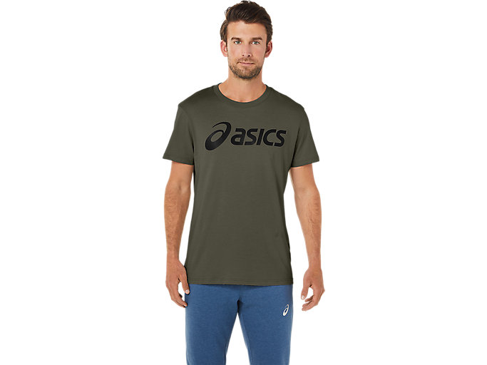 Image 1 of 5 of SPORT LOGO TEE color Olive Canvas/Performance Black