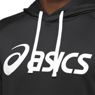 MEN'S FRENCH TERRY HOODIE | Performance Black/Brilliant White | Hoodies &  Sweatshirts | ASICS