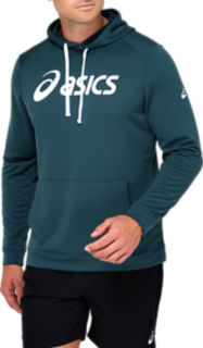 asics french terry hoodie