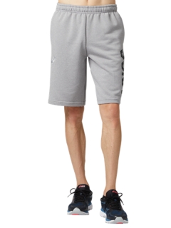 Caスウェットハーフパンツ シートロック杢 メンズ ショートパンツ Asics