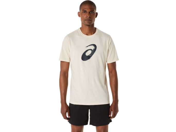 PAINTBRUSH SHORT SLEEVE TEE | Unisex | Oatmeal Heather