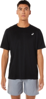 | & Performance SHORT T-Shirts Black Tops | | Top SLEEVE Core Black/Performance ASICS