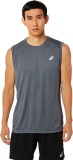 Asics men's tank clearance top