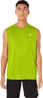 Alargar Montaña Kilauea encuentro M CORE MUSCLE TANK | Lime Zest | Sleeveless Shirts | ASICS