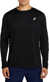 LONG SLEEVE CORE TOP, Performance Black, Long Sleeve Shirts