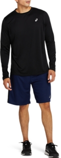 LONG SLEEVE CORE TOP, Performance Black, Long Sleeve Shirts