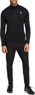 asics quarter zip hoodie