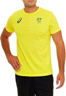 Asics t shirt store junior jaune