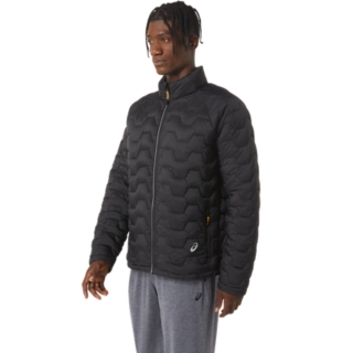 MEN'S PERFORMANCE INSULATED JACKET | Performance Black | Jackets &  Outerwear | ASICS