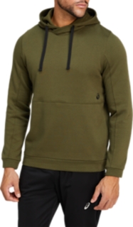 Mens green best sale pullover hoodie