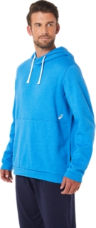 Mens Blue Hoodies & Pullovers.