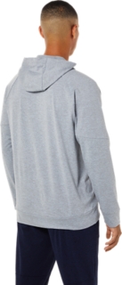 MEN'S TECH FULL ZIP HOODIE | Metropolis Grey Heather