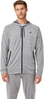  Athletic Jacket Men Full Zip(Greyish Blue,S) : Clothing, Shoes  & Jewelry