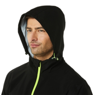 Asics mens store waterproof running jacket