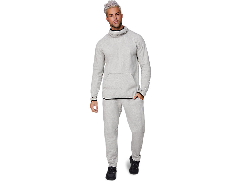 MEN'S THERMAL TOP | Piedmont Grey Heather | Long Sleeve Shirts | ASICS