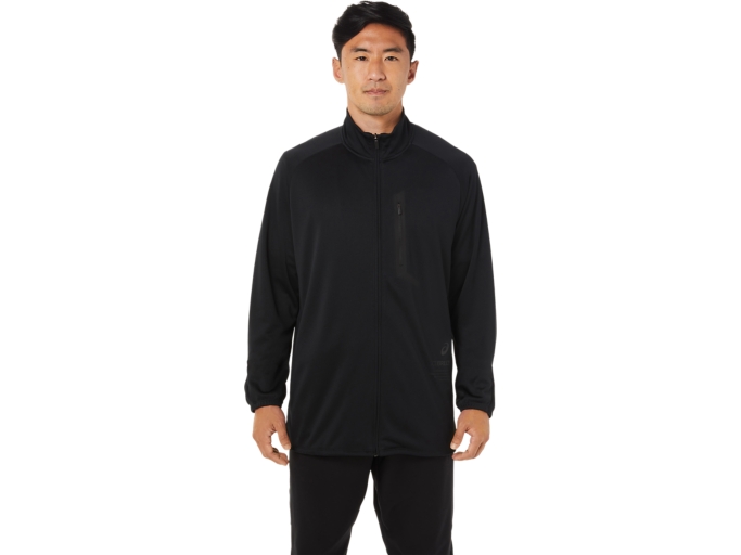 Asics Men's Actibreeze Jacquard Jacket Training Apparel, L, Blue