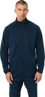 MEN'S ACTIBREEZE JACQUARD JACKET | French Blue | Jackets & Outerwear ...