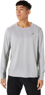 Asics long sleeve running on sale shirt