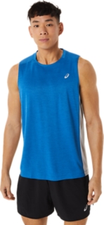 asics running tank tops mens