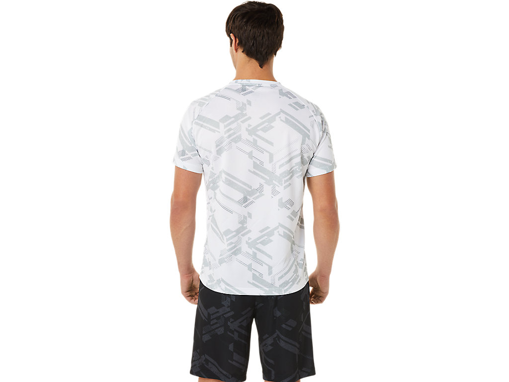LIMO®ドライグラフィック半袖シャツ | ブリリアントホワイト | メンズ Tシャツ・ポロシャツ【ASICS公式通販】