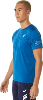 アシックスストライプドライ半袖シャツ、画像 3 / 5