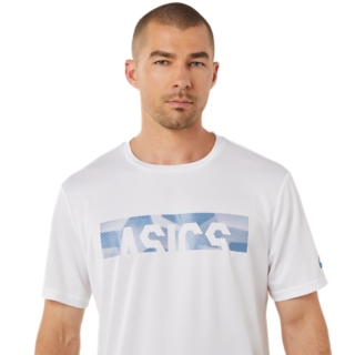 クロップドアシックス ドライ半袖シャツ ブリリアントホワイト レイクドライブ メンズ Tシャツ ポロシャツ Asics公式通販