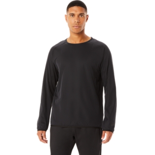 Men's ACTIVE WARMTH CREW TOP | Performance Black | Long Sleeved Tops ...