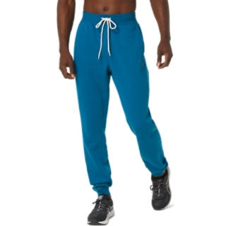 Broadcasting Live High Waist Joggers In Blue • Impressions Online