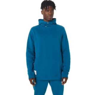 MEN S ASICS SUNDAY SANA FLEECE HOODIE Deep Sea Teal Hoodies