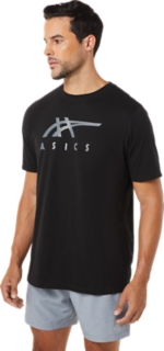 ASICS STRIPE SHORT SLEEVE TEE