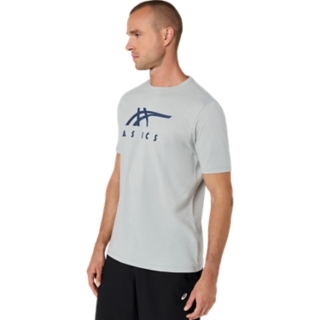 ASICS STRIPE SHORT SLEEVE TEE, Image 3 of 6