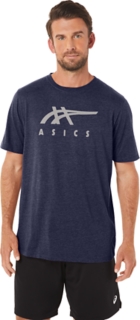 ASICS STRIPE SHORT SLEEVE TEE