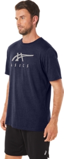 ASICS STRIPE SHORT SLEEVE TEE