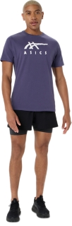 ASICS STRIPE SHORT SLEEVE TEE, Image 6 of 6