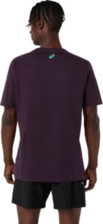 ASICS STRIPE SHORT SLEEVE TEE, Image 2 of 6
