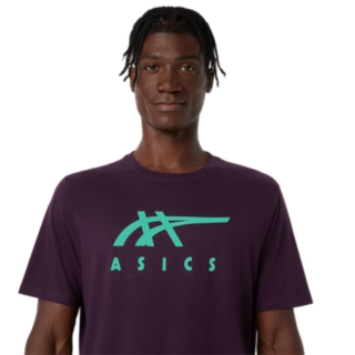 ASICS STRIPE SHORT SLEEVE TEE, Image 4 of 6