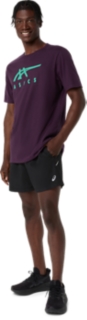 ASICS STRIPE SHORT SLEEVE TEE, Image 6 of 6
