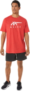 ASICS STRIPE SHORT SLEEVE TEE