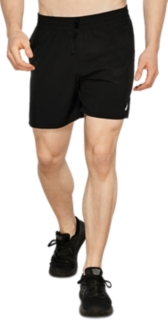 Asics black sale shorts