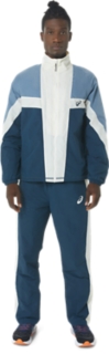 TIGER TRACKSUIT PANTS FRENCH BLUE/CREAM