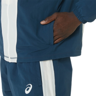 TIGER TRACKSUIT JACKET STEEL BLUE/CREAM/FRENCH BLUE