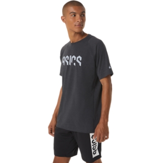 ASICS HEX GRAPHIC COTTON BLEND SHORT SLEEVED TEE, Image 3 of 7