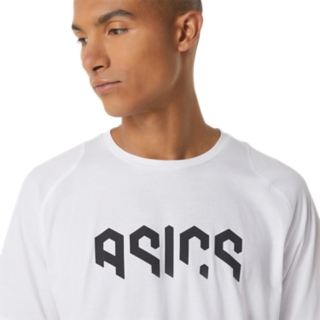 ASICS HEX GRAPHIC COTTON BLEND SHORT SLEEVED TEE, Image 4 of 7