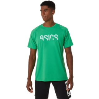 ASICS HEX GRAPHIC COTTON BLEND SHORT SLEEVED TEE, Image 1 of 7