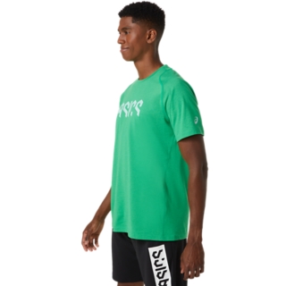 ASICS HEX GRAPHIC COTTON BLEND SHORT SLEEVED TEE, Image 3 of 7