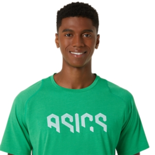 ASICS HEX GRAPHIC COTTON BLEND SHORT SLEEVED TEE, Image 4 of 7
