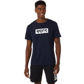 ASICS HEX GRAPHIC DRY SHORT SLEEVED TEE, Image 1 of 6