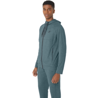 MEN'S TECH FZ HOODIE 2.0 | Foggy Teal Spacedye | Hoodies 