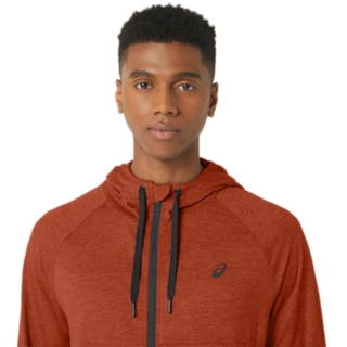 Asics mens full zip hoodie sale