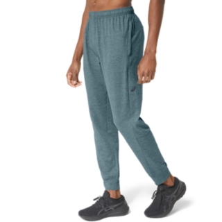 MEN'S TECH PANT 2.0 | Foggy Teal Spacedye | Pants & Tights | ASICS